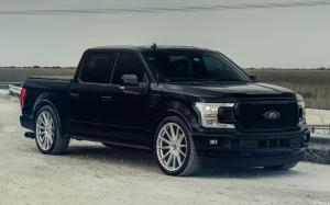 Ford F-150 SuperCrew on Vossen Wheels (HF6-1) (Agate Black) 2020 года